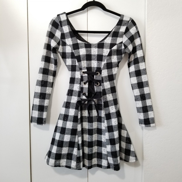 G&P Gingham Mini Dress - Picture 2 of 5